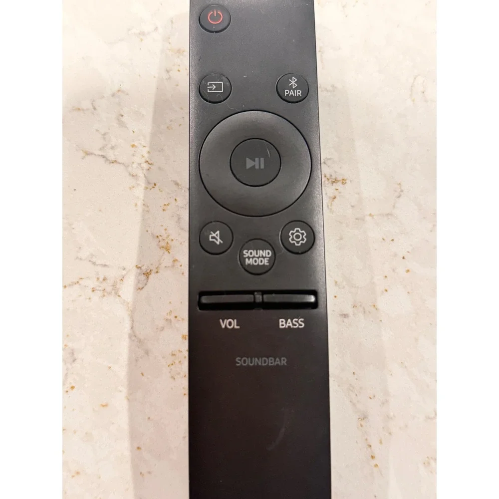 Samsung AH59-02766A Soundbar Remote Control Black Bluetooth Bass OEM NOT TESTED‎